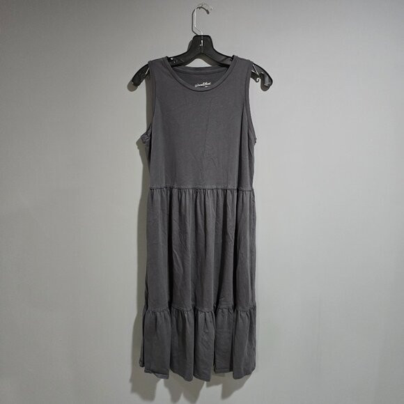 Universal Thread Tiered Tank Dress - Gray Size Small | Poshmark
