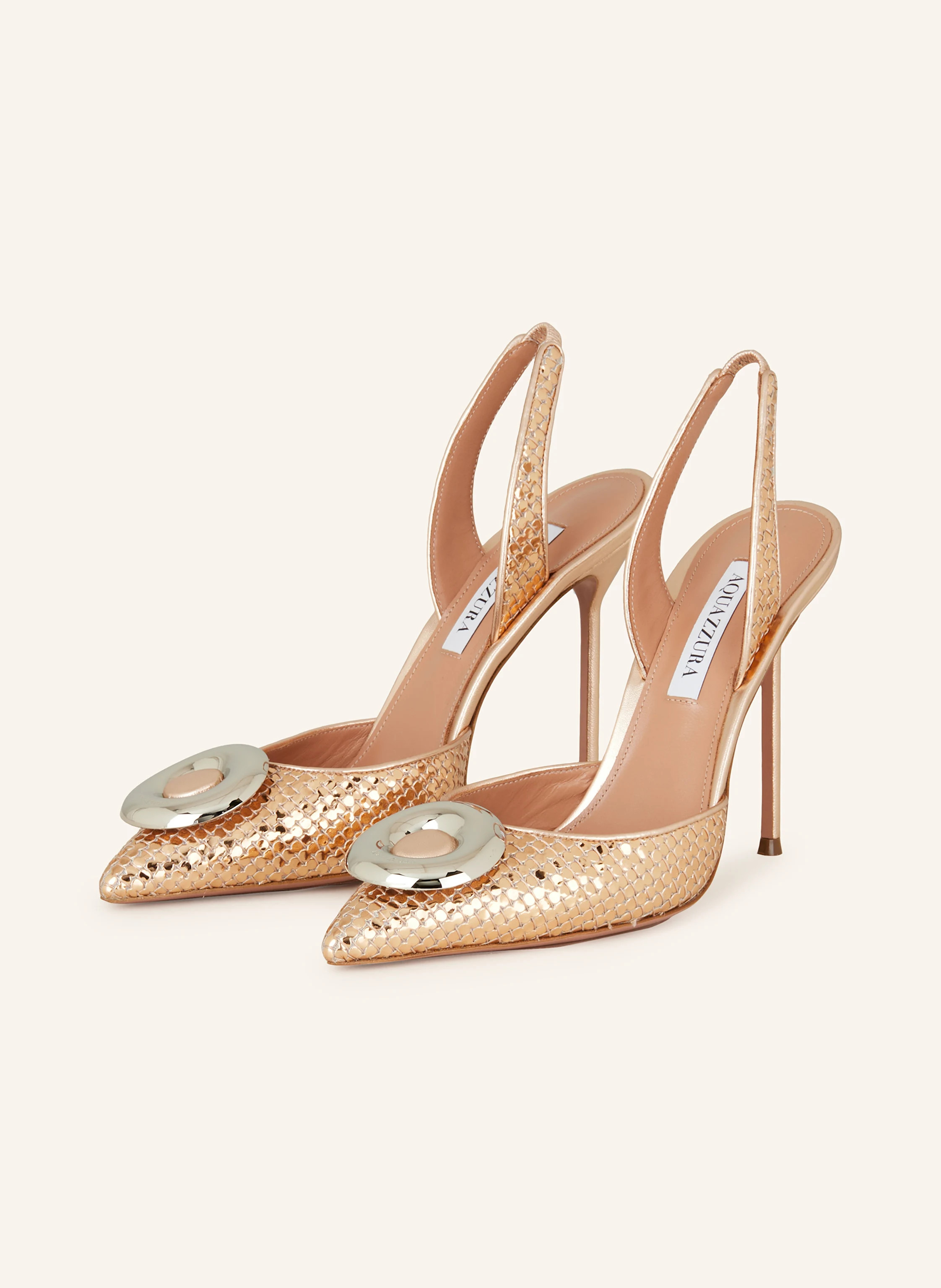 AQUAZZURA Slingpumps in roségold | Breuninger (DACH)