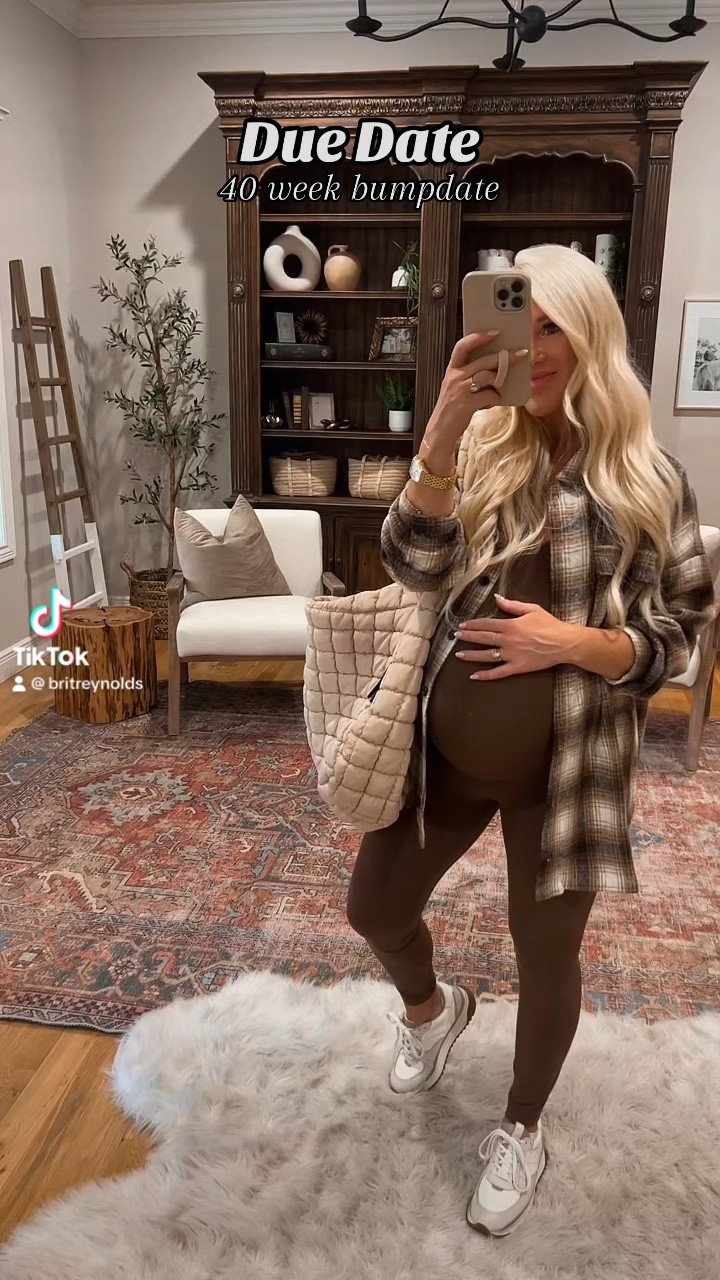 Comfy fall bump friendly outfit🤎 this onsie is soo comfy, it’s not maternity and works without a bump also! #bumpstyle #fallfashion #jumpsuit #bumpfriendly 

#LTKstyletip #LTKbump #LTKSeasonal