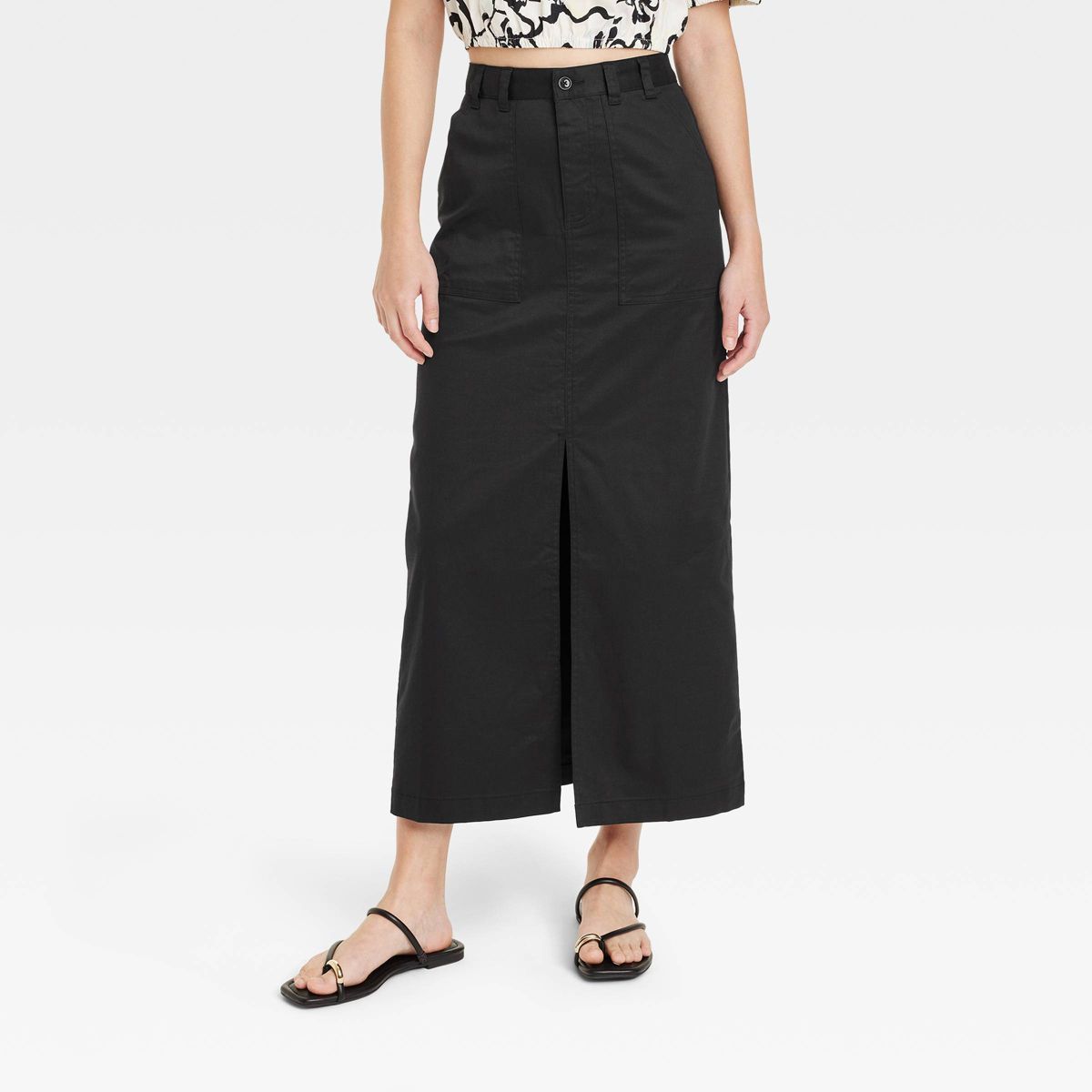 Women's Utility Maxi Skirt - A New Day™ | Target