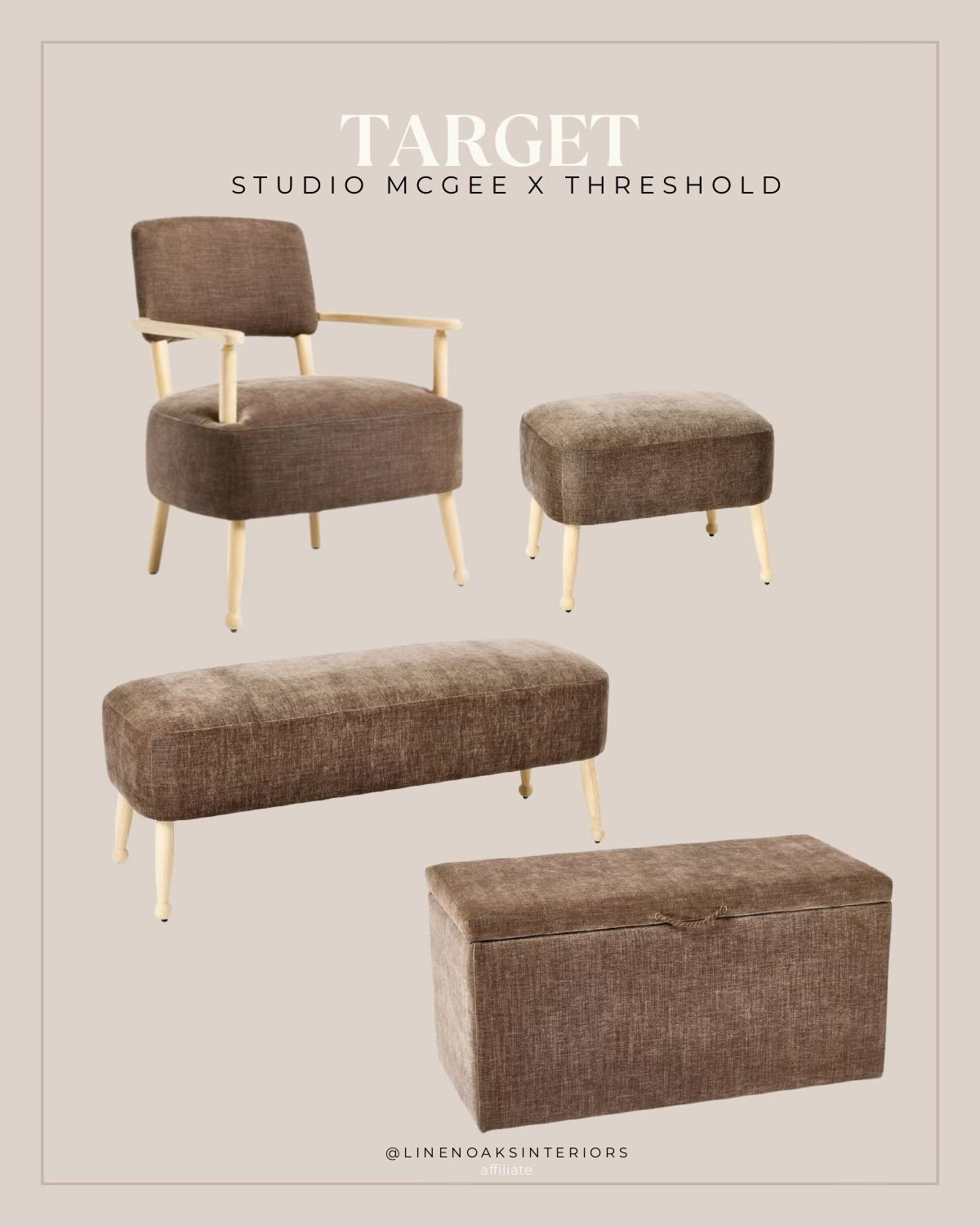The Studio McGee x Threshold collection at Target is HERE and I couldn’t be more excited!!

Home studio McGee summer spring colorful  modern country decor neutral organic linen wood 