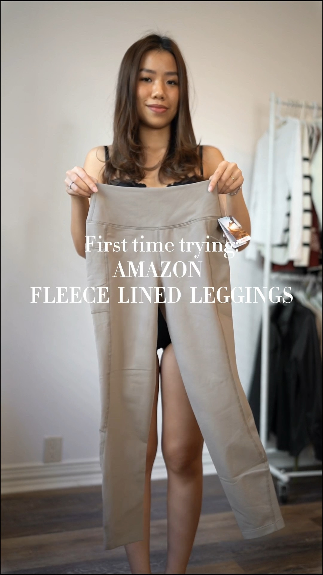 What do you think ? 
I'm so impressed with the quality of these leggings I found on Amazon. I usually play badminton at night and it's so cold in winter so I've been searching for winter workout clothes and I found these fleece lined leggings.

They are so thick and warm! Have 2 big, deep pockets and 2 small pockets. And this specific one is also petite friendly!

#founditonamazon #amazonfashion #amazonfashionfinds #amazonfavorite #amazonstyle #amazoninfluencer #petitefashion #petitefashionblogger #workoutclothing #activewearaddict #activewearfashion #styleonabudget #activewearforwomen #firstimpression #leggingsaddict #leggingslove #winteroutfitideas #winteroutfits #winterclothes #tryon

#LTKHoliday #LTKfit #LTKGiftGuide