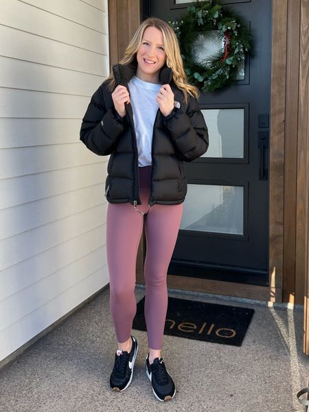 Buttery, soft leggings paired with this Northface, classic puffer jacket and Nike daybreak, tennis shoes! #NikiDaybreak #Northface #PufferJacket #PufferCoat

#LTKunder100 #LTKstyletip #LTKshoecrush