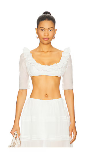 The Mirage Top in White Rose | Revolve Clothing (Global)