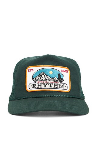 Rhythm Horizon Trucker Cap in Green. | Revolve Clothing (Global)