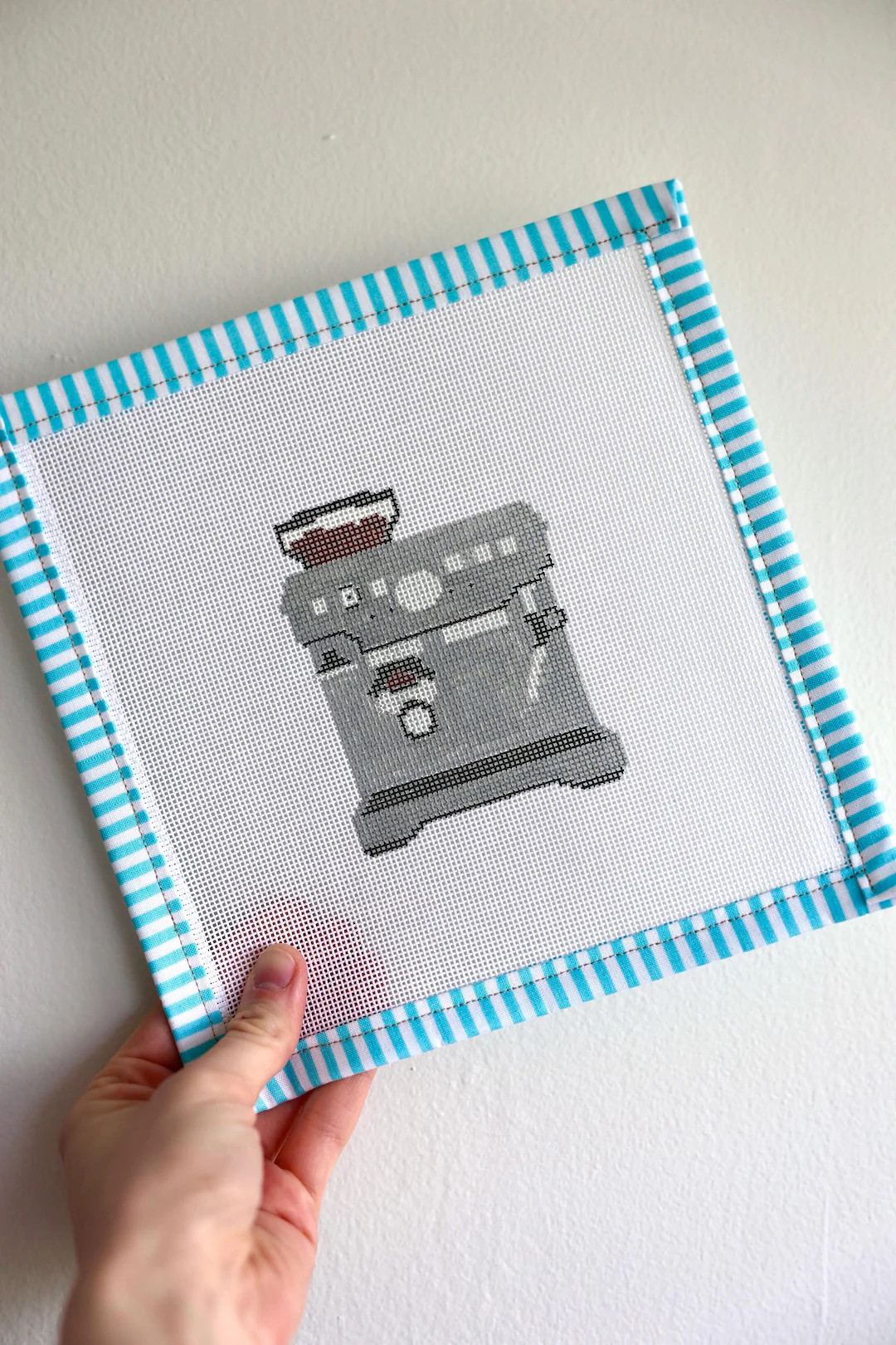 Espresso Machine. Hand-painted Needlepoint Canvas - Etsy | Etsy (US)
