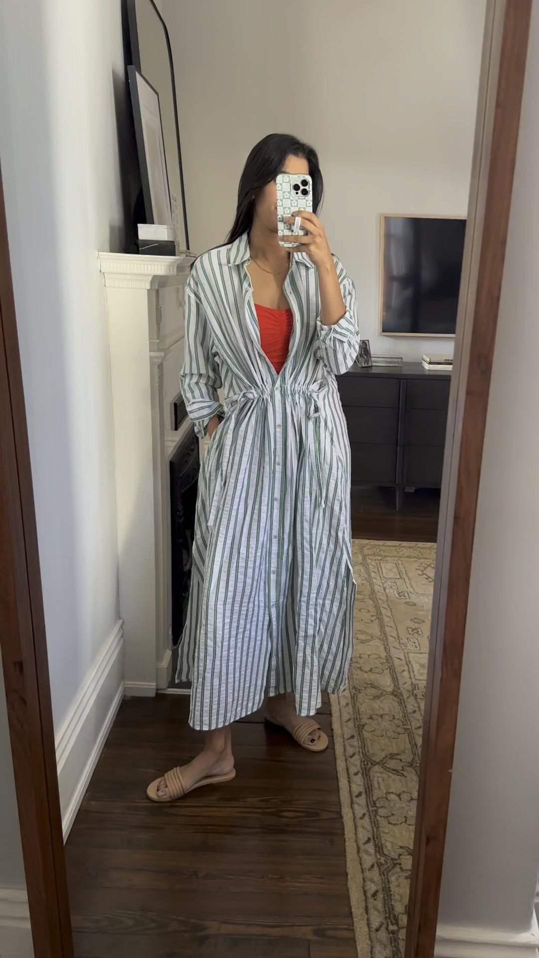 Love this shirtdress that works as a cover up! 20% off today and runs TTS - I’m in a small  

#LTKfindsunder50 #LTKSpringSale #LTKswim