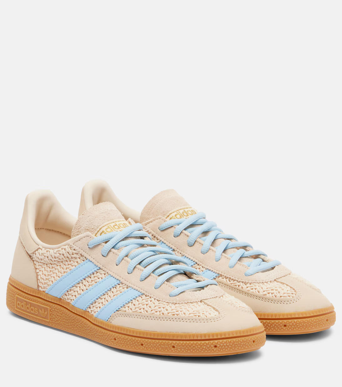 Handball Spezial suede-trimmed sneakers | Mytheresa (UK)