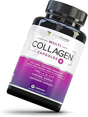 Amazon.com: Multi Collagen Pills with Hyaluronic Acid & Vitamin C: 5 Type Hydrolyzed Collagen Pro... | Amazon (US)