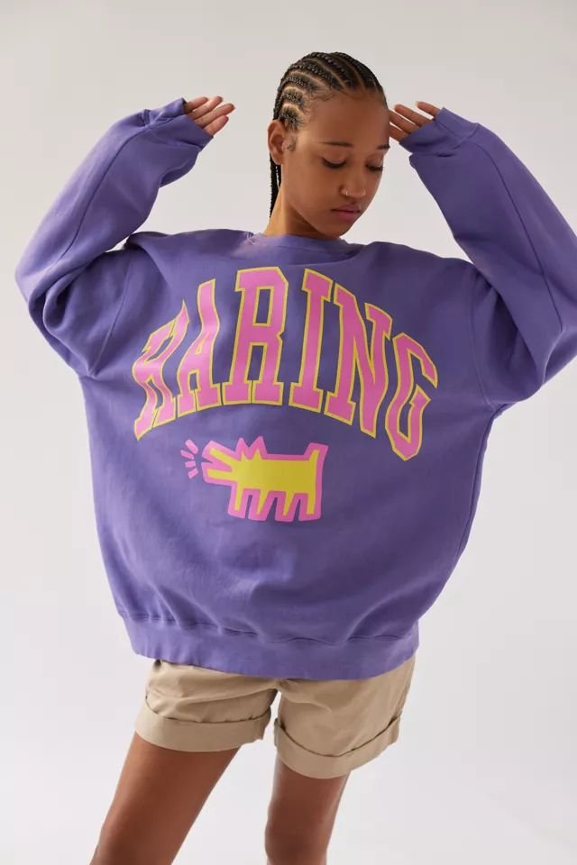 Keith Haring Crew Neck Sweatshirt | Urban Outfitters (US and RoW)