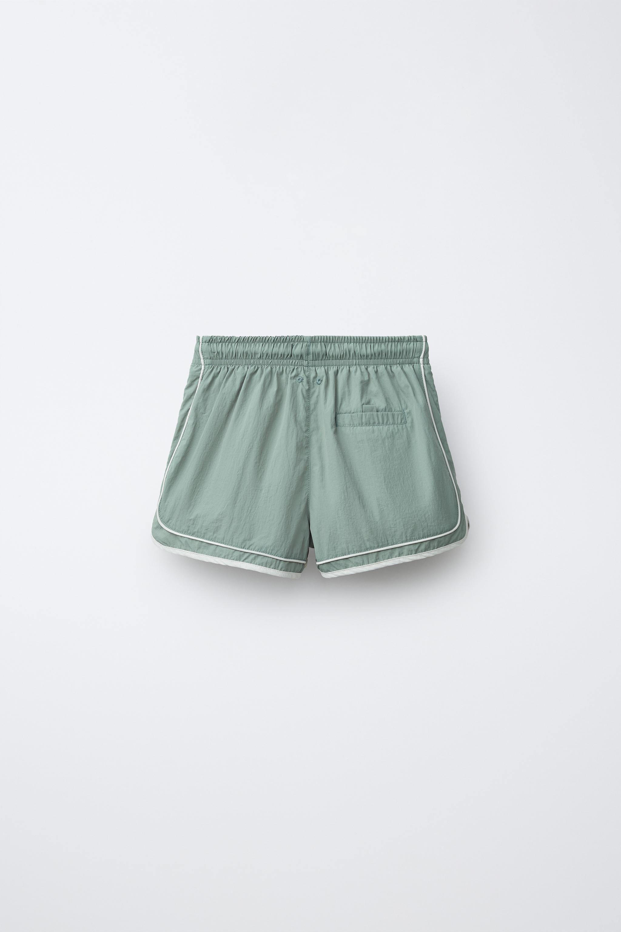 2-6 YEARS / CONTRASTING STRIPE SWIM SHORTS | Zara US