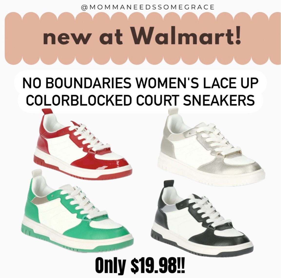 New Walmart sneakers! 

#LTKSummerSales #LTKxWalmart #LTKFindsUnder100