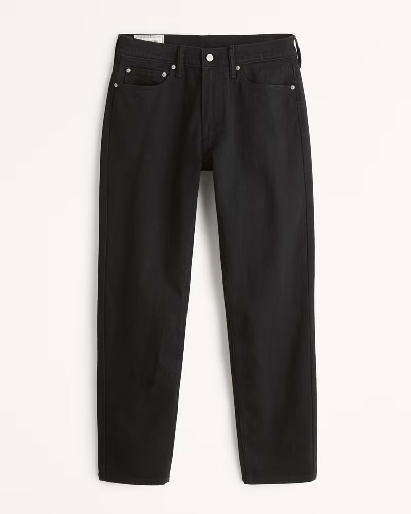 Abercrombie & Fitch Men's Straight Jean in Black - Size 28 X 34 | Abercrombie & Fitch (US)