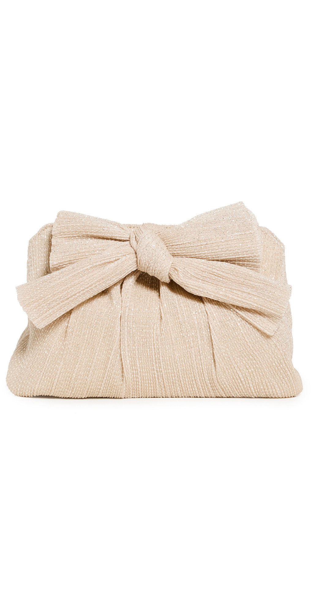 Rayne Pleated Frame Clutch with Bow | Shopbop