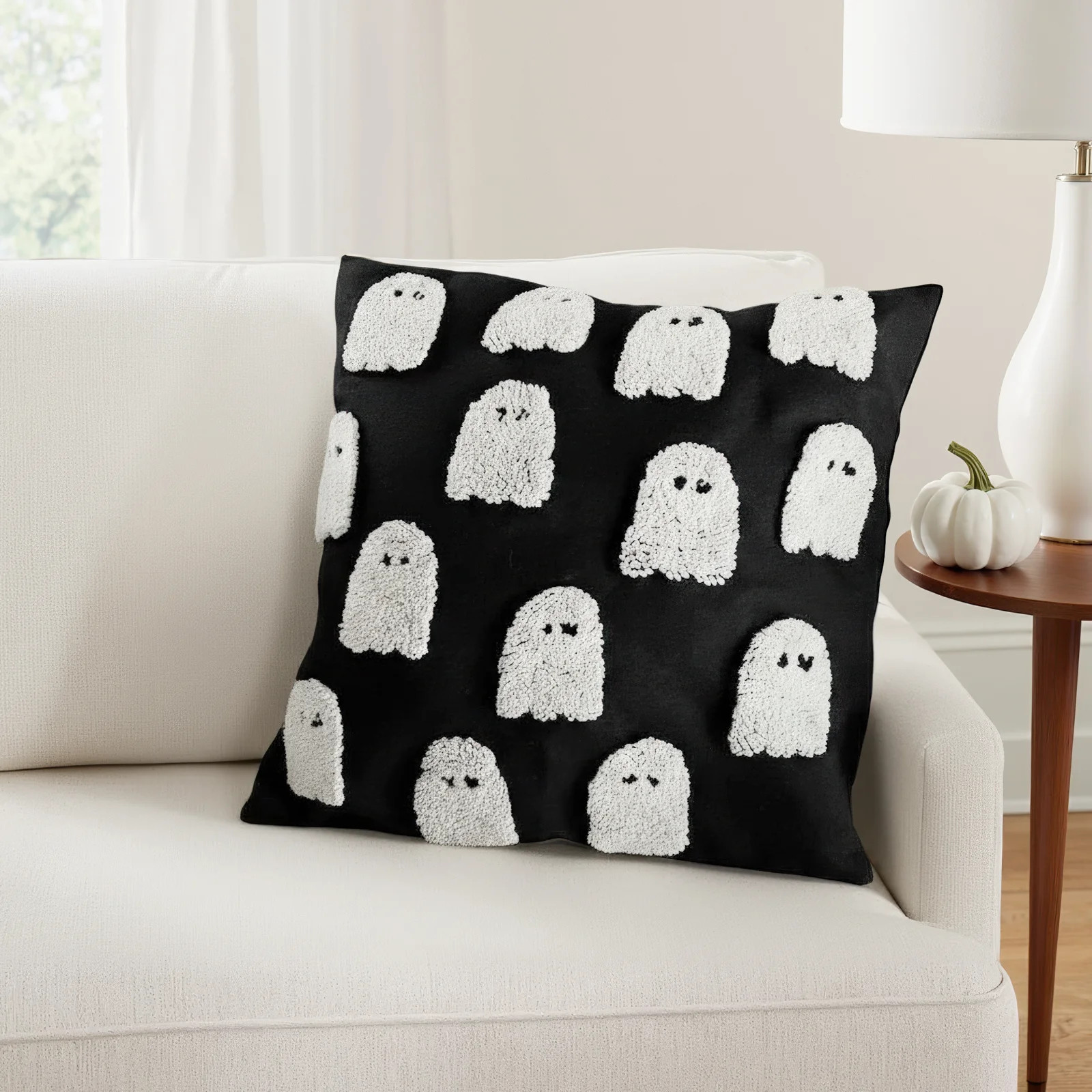 20" x 20" Ghost Textured Pillow Cover | Birch Lane