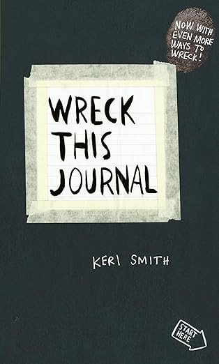 Wreck This Journal: To Create is to Destroy, Now With Even More Ways to Wreck!      Paperback –... | Amazon (US)