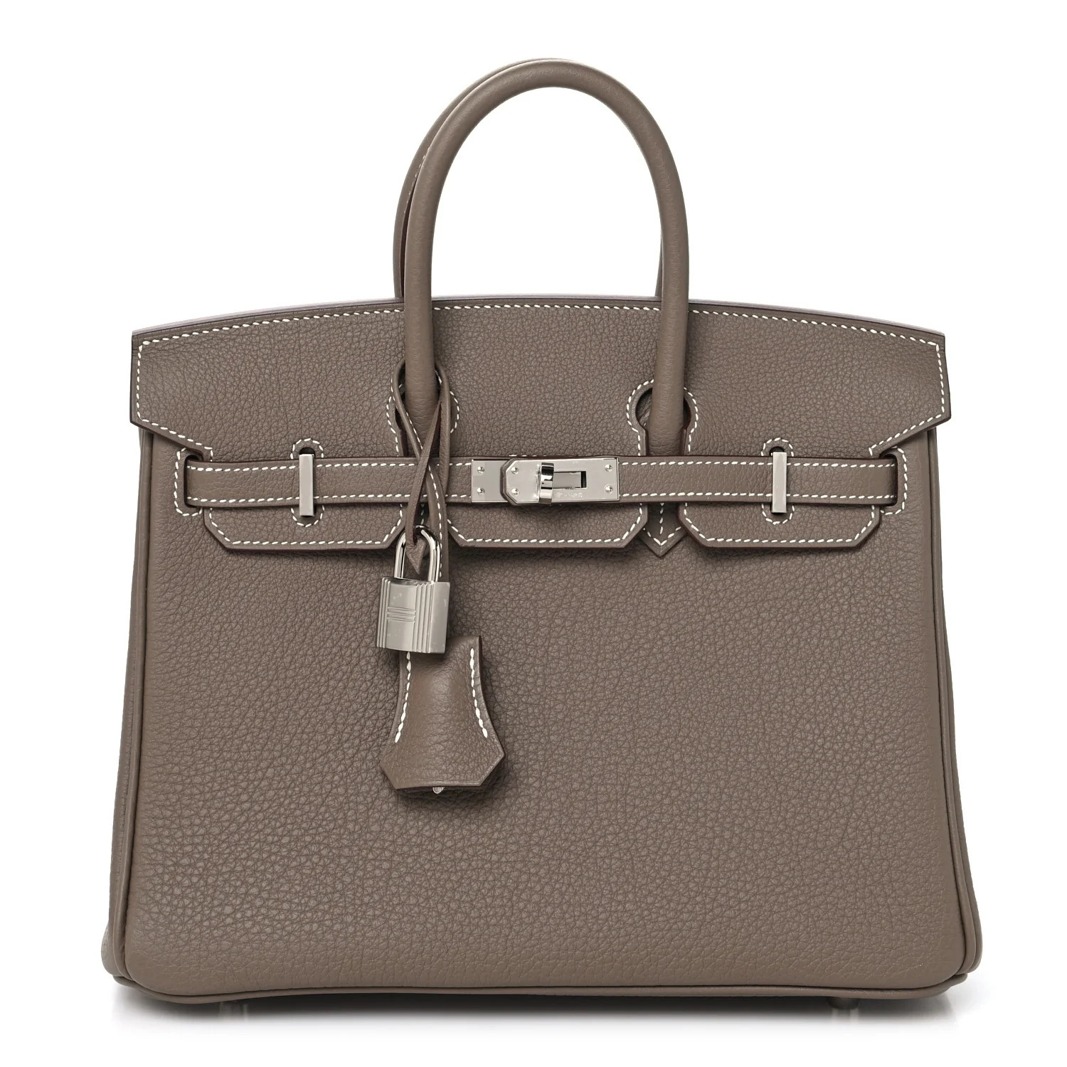 Togo Birkin 25 Etoupe | FASHIONPHILE (US)