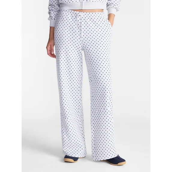 No Boundaries Mini Waist Fleece Pants, 30'' Inseam, Women’s XXS-XXL | Walmart (US)