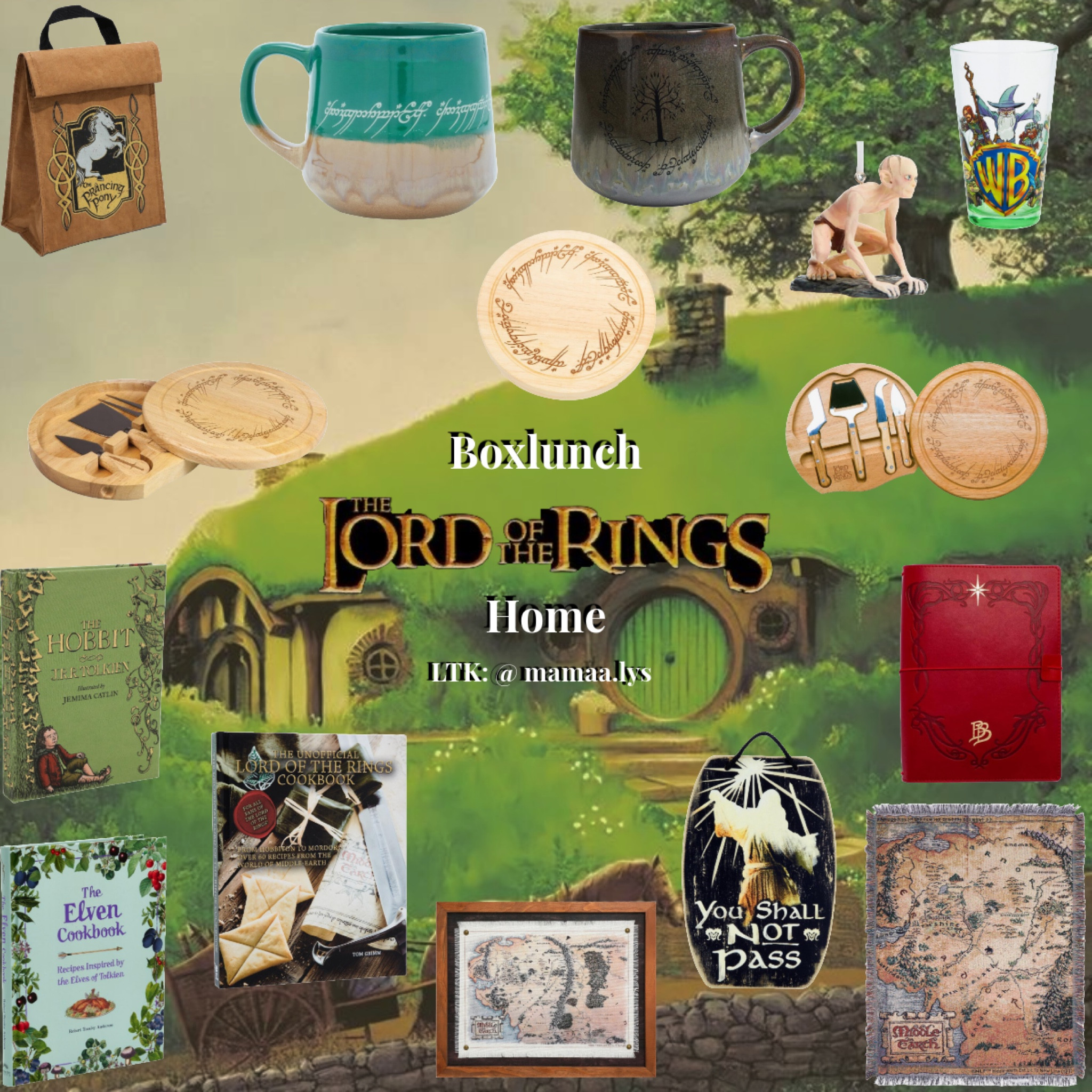 Lord of the rings | Lord of the rings home LOTR | LOTR home | Boxlunch  

#LTKHome #LTKGiftGuide #LTKSaleAlert