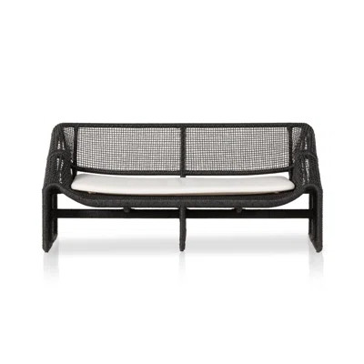 Selma 63" Wide Outdoor Wicker Patio Sofa with Cushions | Wayfair North America