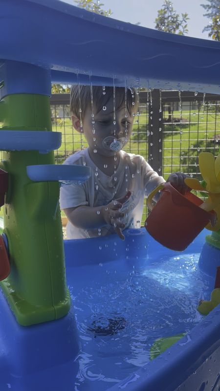 Water table summer hack with this $11 Amazon water pump ☀️

#LTKhome #LTKSeasonal #LTKkids