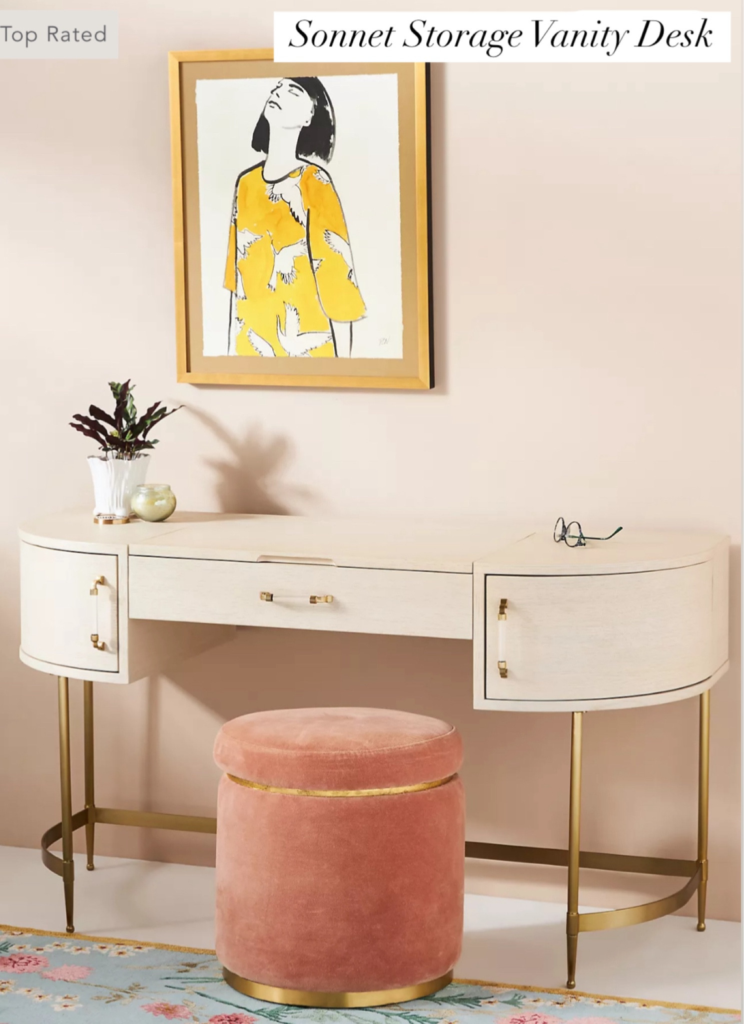 Sonnet Storage Vanity Desk

#LTKCyberWeek #LTKStyleTip #LTKHome