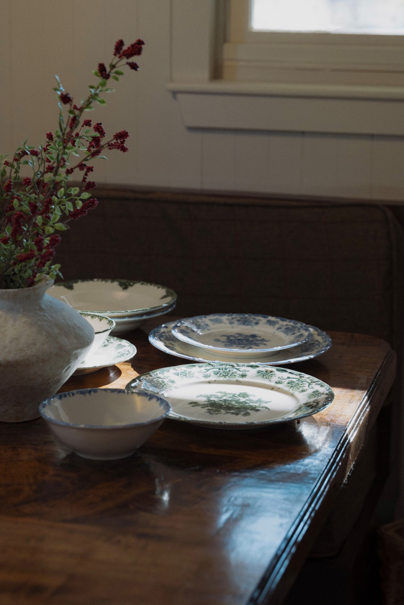 Our new antique style porcelain (dishwasher safe!) dish set(s)!

Link is for green + blue! 

#LTKHome
