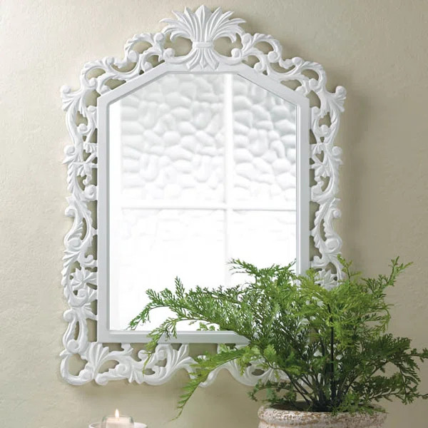 Myrtle Avenue Rectangle Wood Wall Mirror | Wayfair North America