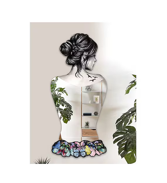 Decorative Wall Mirrormodern Unique Mirror Home Decorfull | Etsy | Etsy (US)