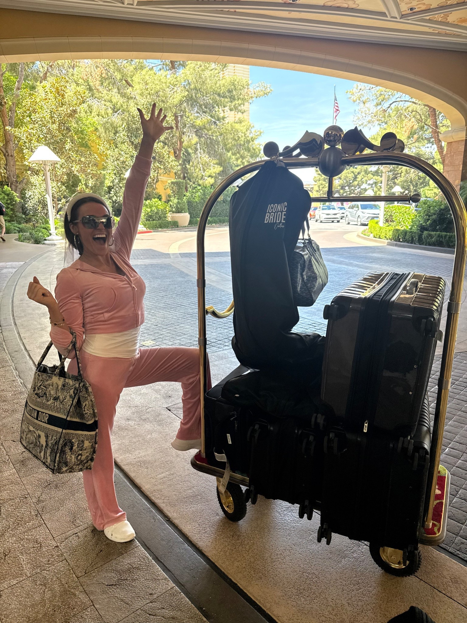 JUICY COUTURE SWEATSUIT  = best airport outfit I want to bring them back 🥰

#LTKFestival #LTKWedding #LTKSeasonal