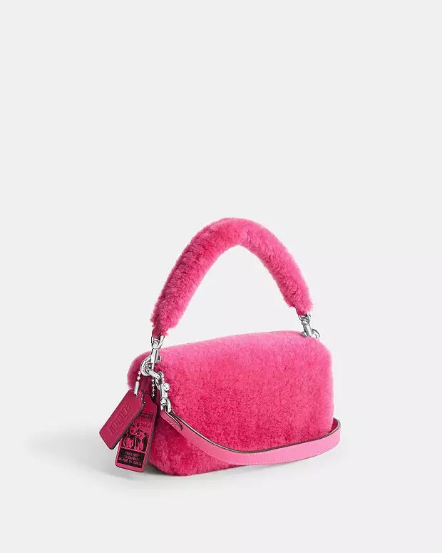 The Lil Nas X Drop Tabby Shoulder Bag 18 In Shearling | Coach (US)