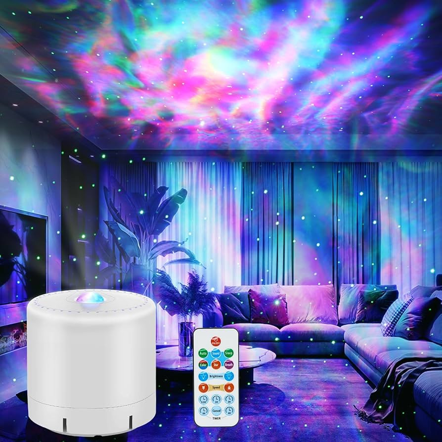 Galaxy Projector,Star Projector with Timer and Remote Control for Adults Bedroom Decoration, Part... | Amazon (US)