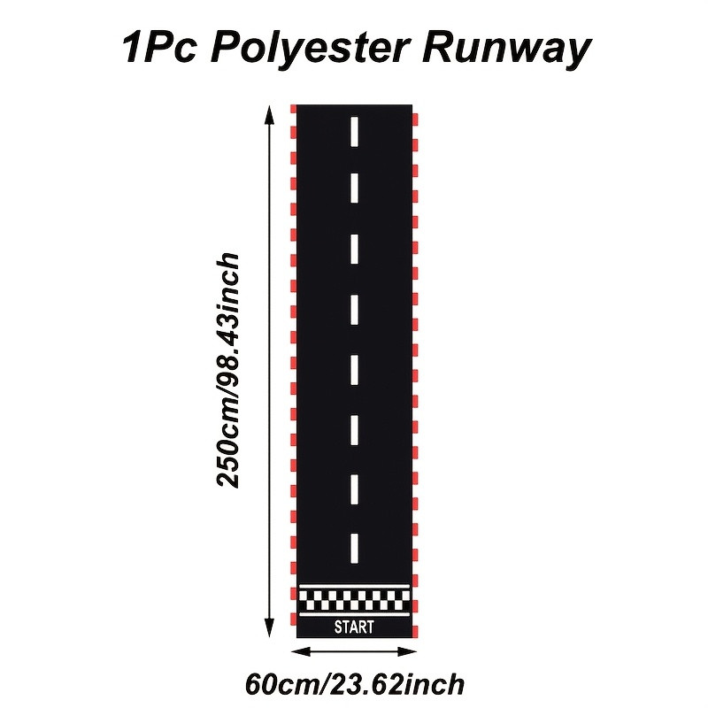 1pc, black and   fabric, 60*250 cm, polyester runner   racetracks, decoration for birthday partie... | Temu Affiliate Program