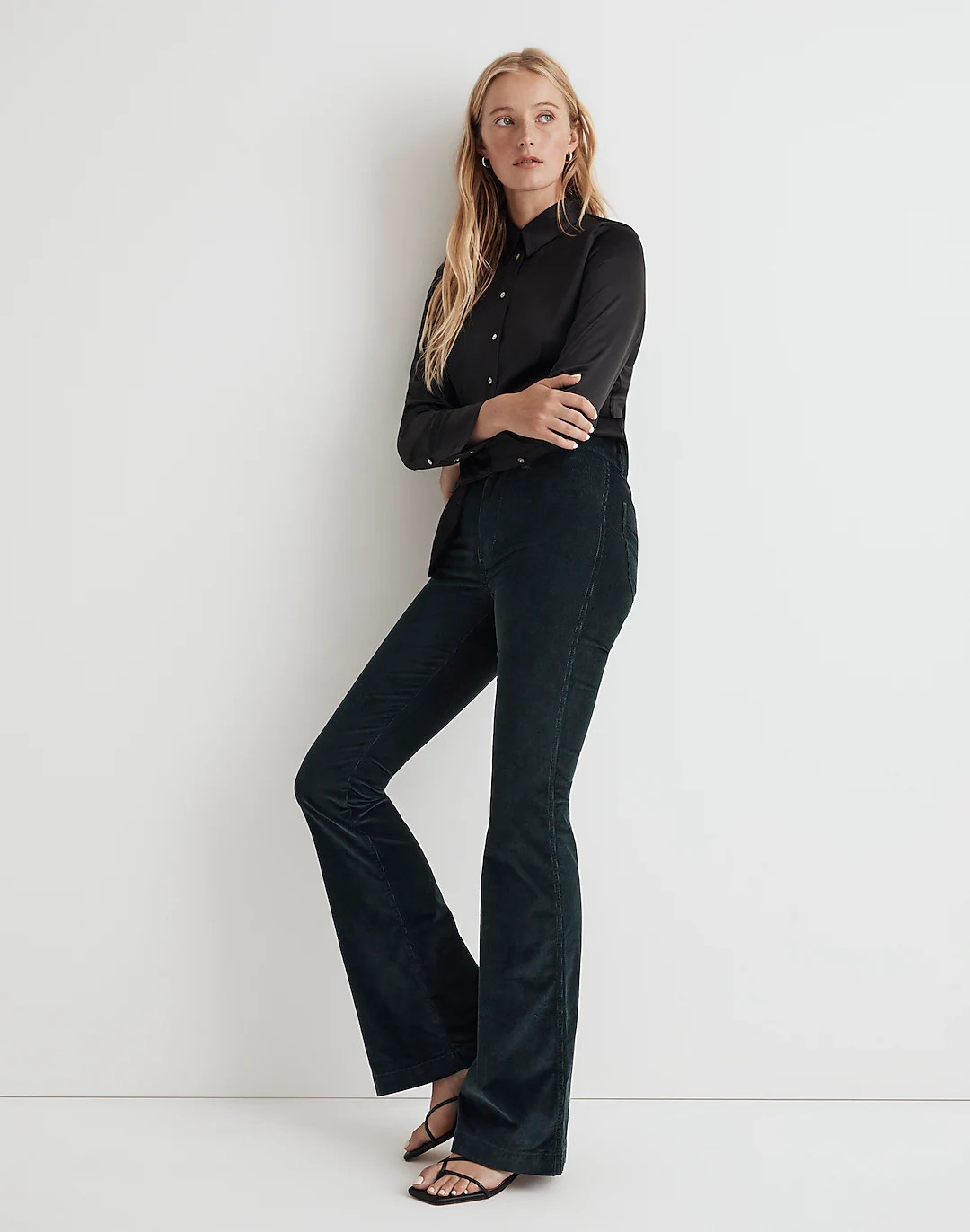 The Perfect Vintage Flare Pant in Corduroy | Madewell