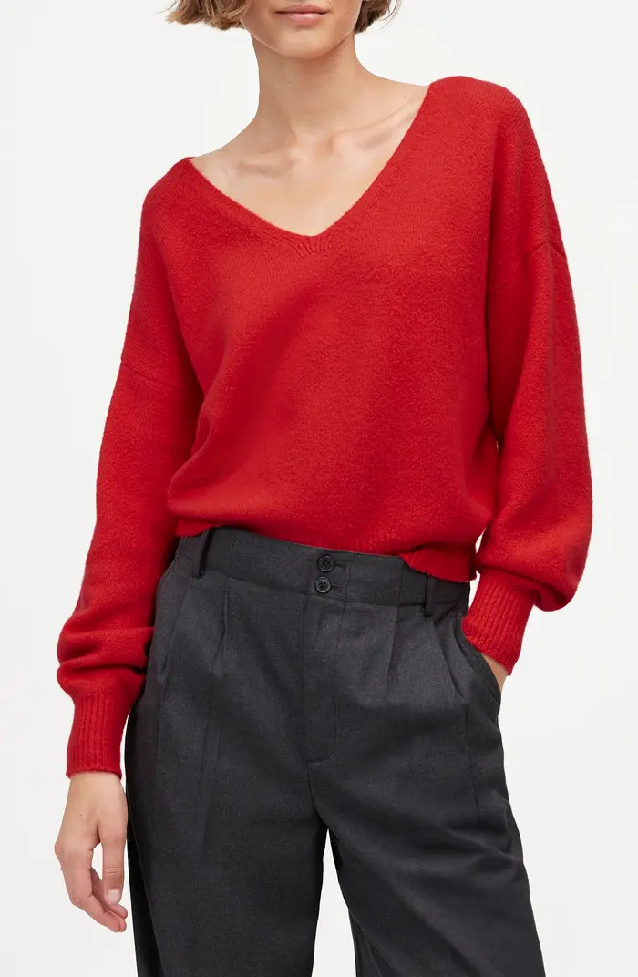 Madewell V-Neck Wedge Sweater | Nordstromrack | Nordstrom Rack