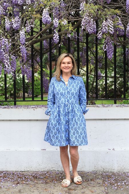 It’s wisteria season in Charleston and I grabbed a quick photo in this great spring dress from J.Crew factory! 

#LTKover40 #LTKparties #LTKSeasonal