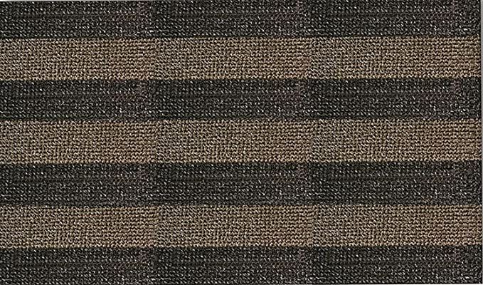 CLEAN MACHINE 10376916 Astroturf Dirt Trapper Doormat, 35.5" x 59.5", Patio Stripe Desert Taupe | Amazon (US)