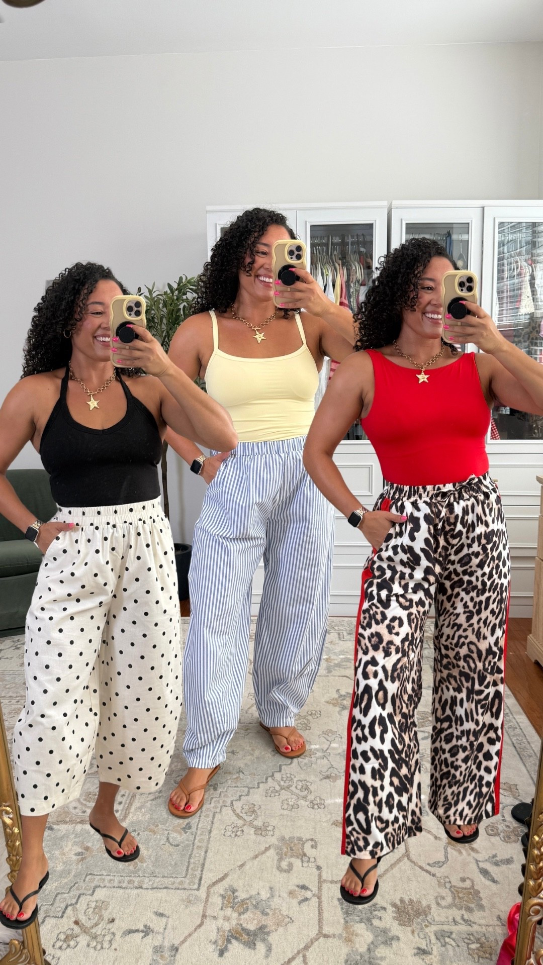 Amazon built in bra tanks are a must these give so much support wearing a medium in everything #tanks #bratanks #comfypants #amazonfashion
