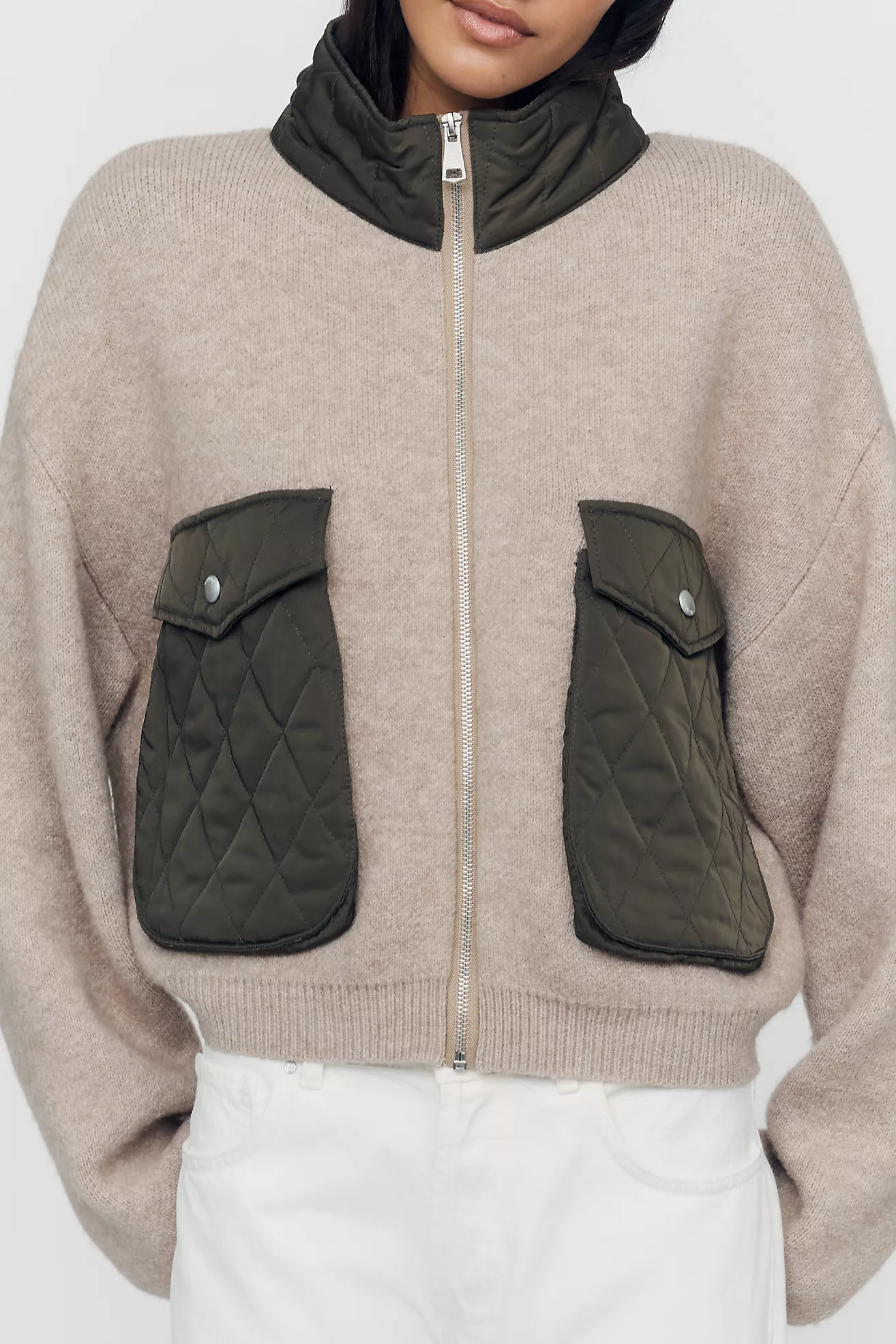 BLANKNYC Army Brat Quilted Jacket | Anthropologie (US)