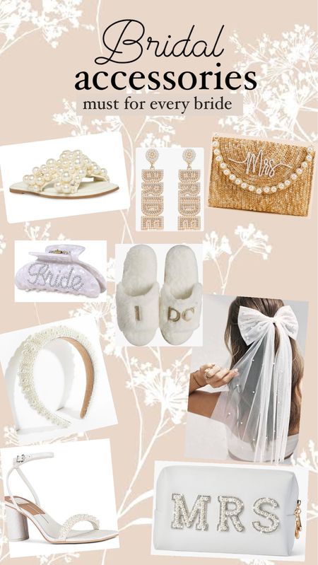 Bridal accessories for every bride! 

#LTKunder50 #LTKstyletip #LTKwedding