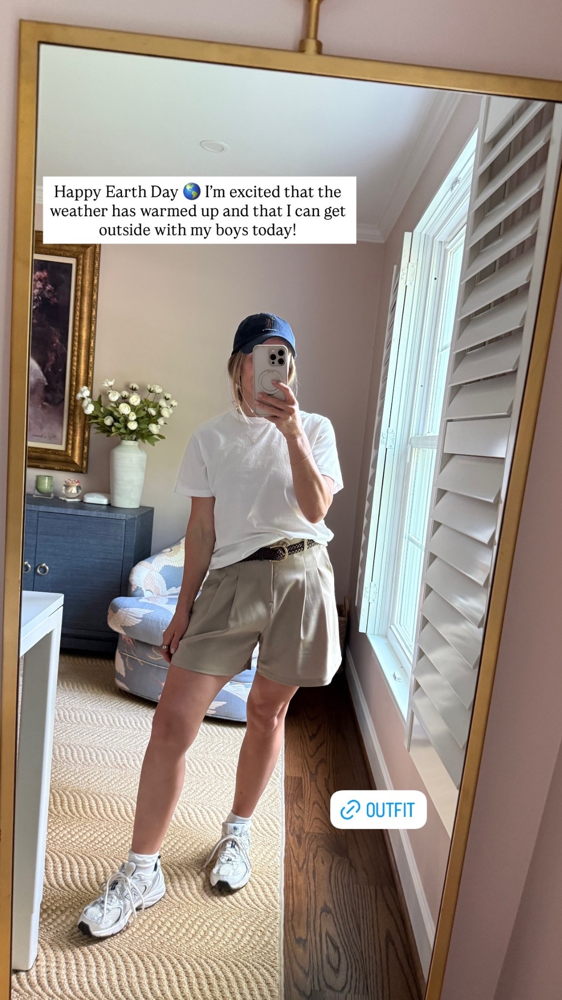 Happy Earth Day 🌎 I’m excited that the weather has warmed up and that I can get outside with my boys today!