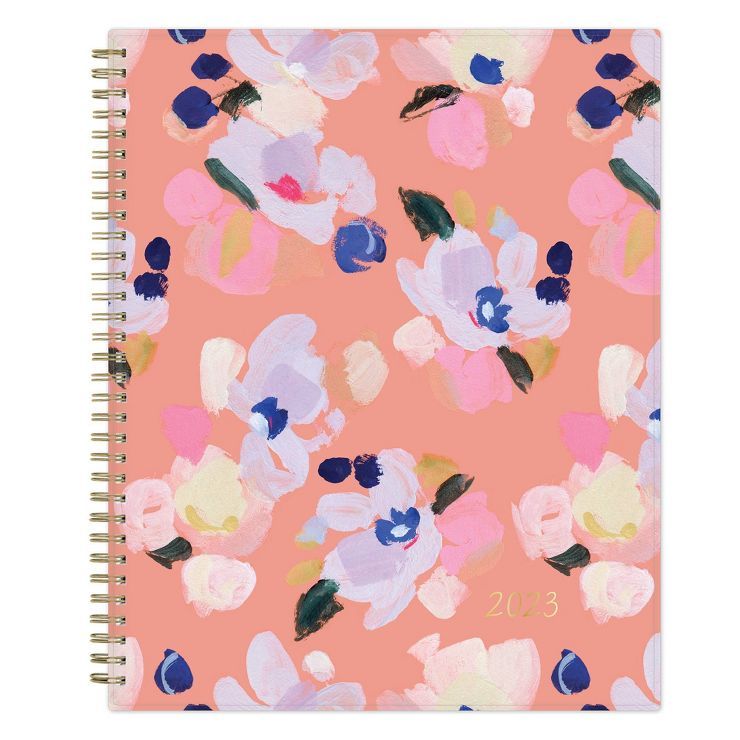 2023 Planner Weekly/Monthly 8.5"x11" Blooms - Our Heiday for Blue Sky | Target
