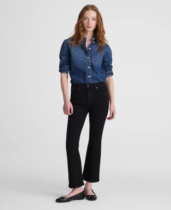 The Stretch Flare Crop Jean | Madewell