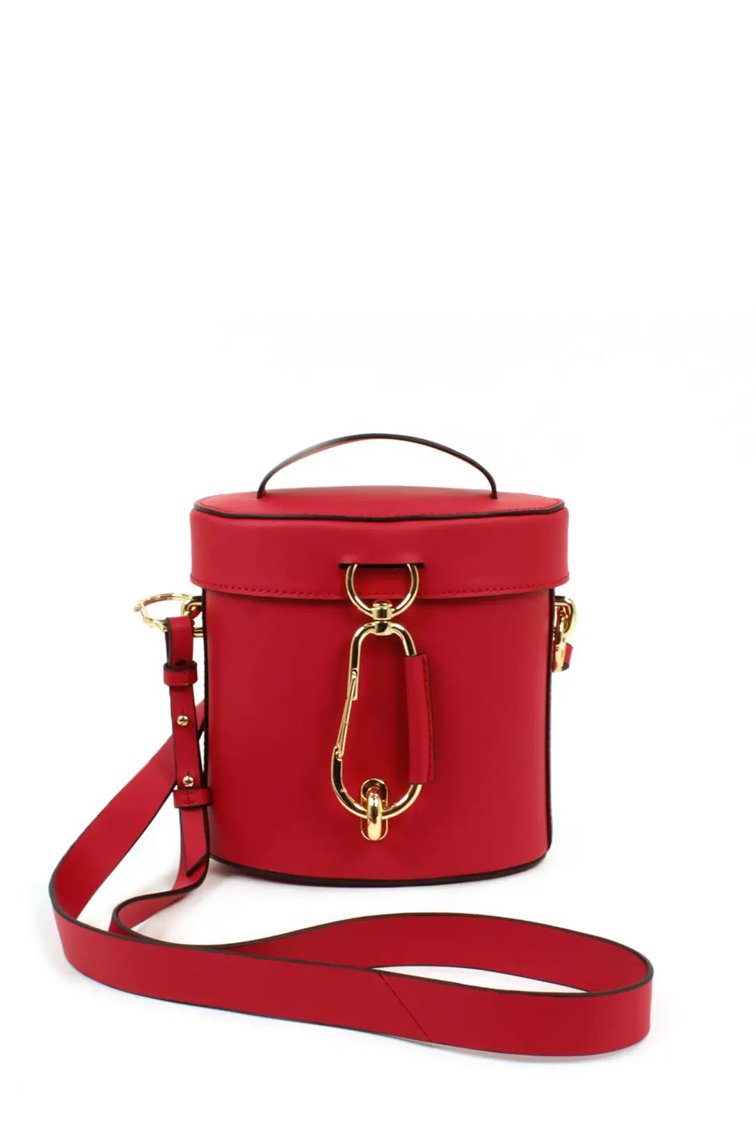 ZAC Zac Posen Handbags Red Belay Canteen Bag | Rent The Runway