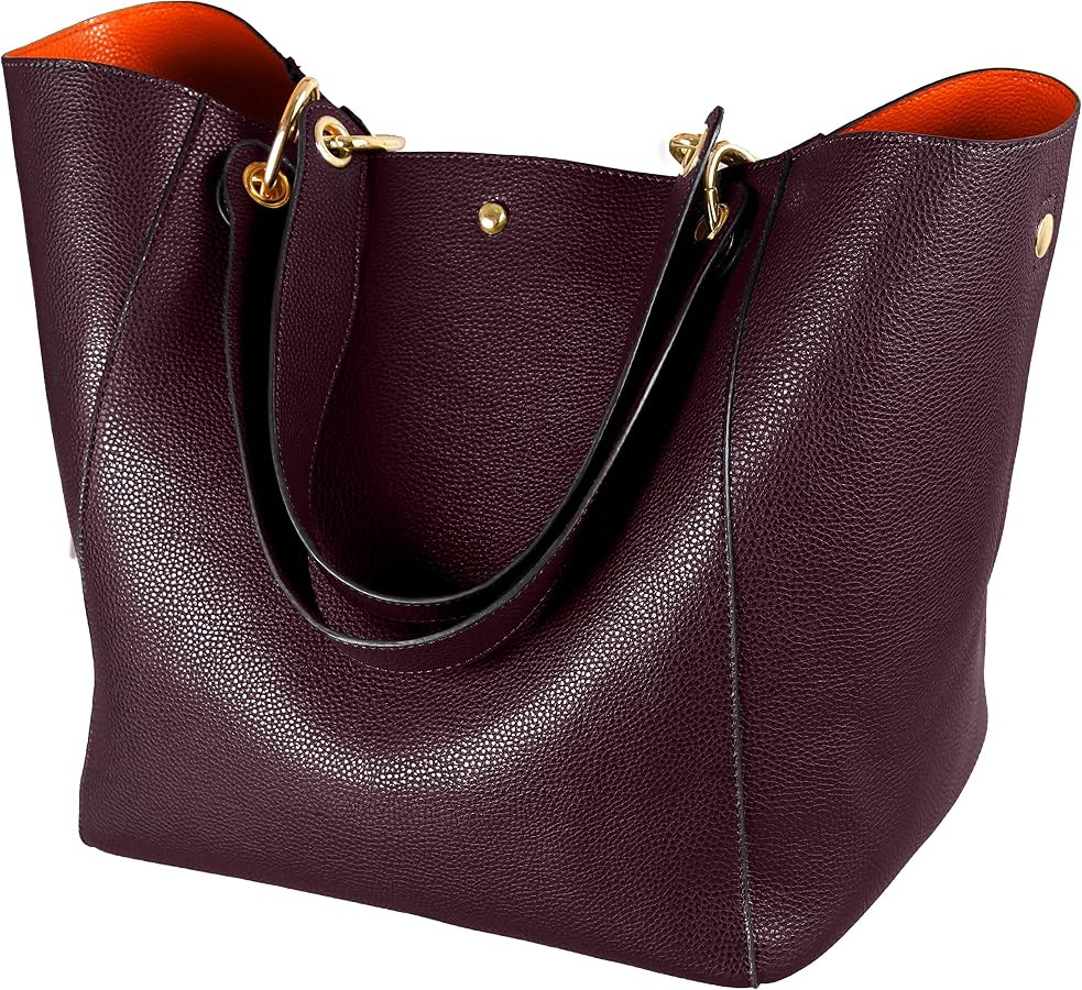 sqlp Large Work Tote Bag for Women Designer Purses and Handbags Big Bucket bags Ladies Travel Cro... | Amazon (US)