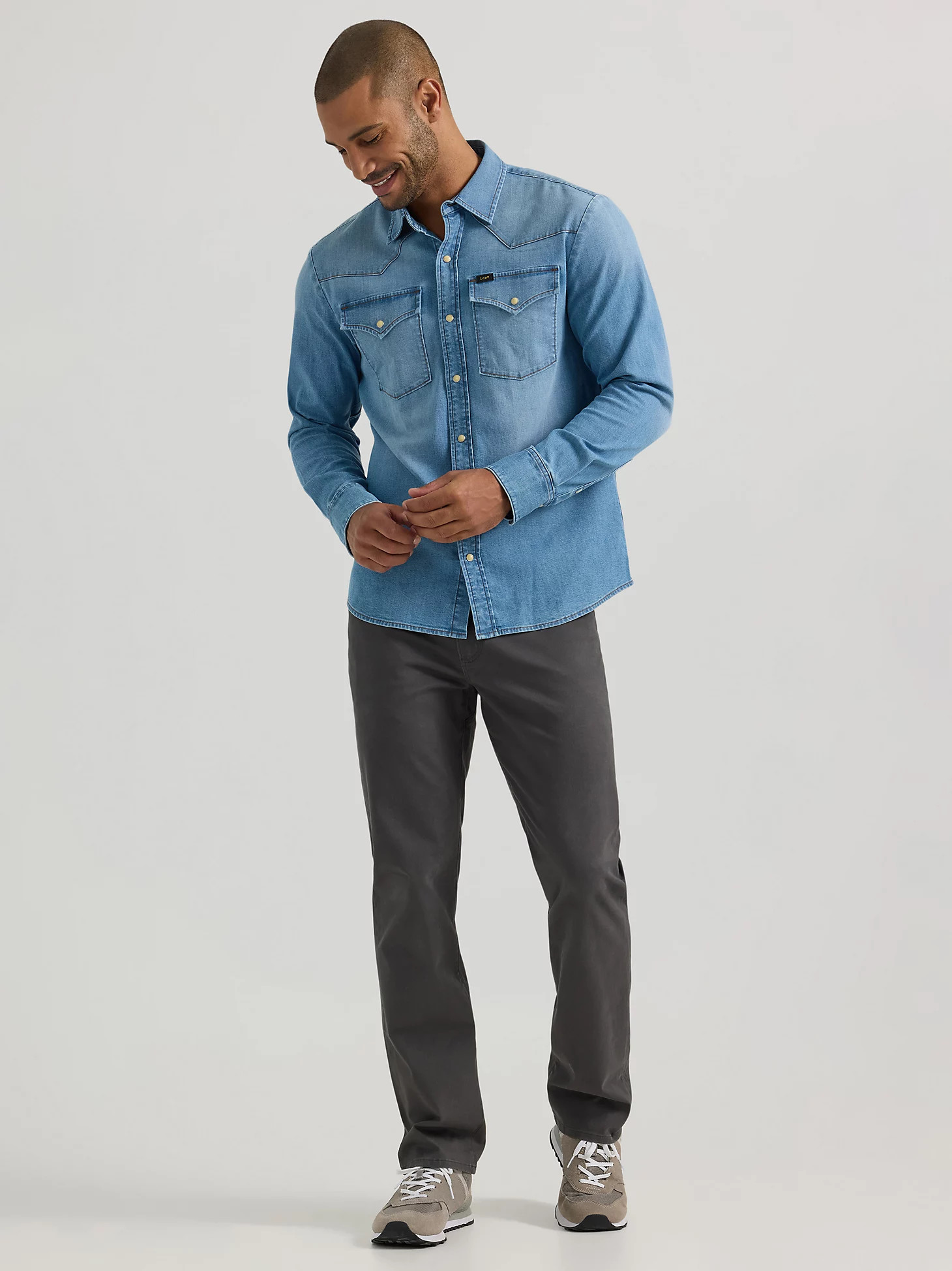 Men's All Purpose Western Denim Snap Shirt | Lee Jeans