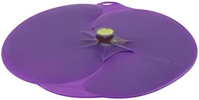Charles Viancin - Eggplant Silicone Lid for Food Storage and Cooking - 8''/20cm - Airtight Seal o... | Amazon (US)
