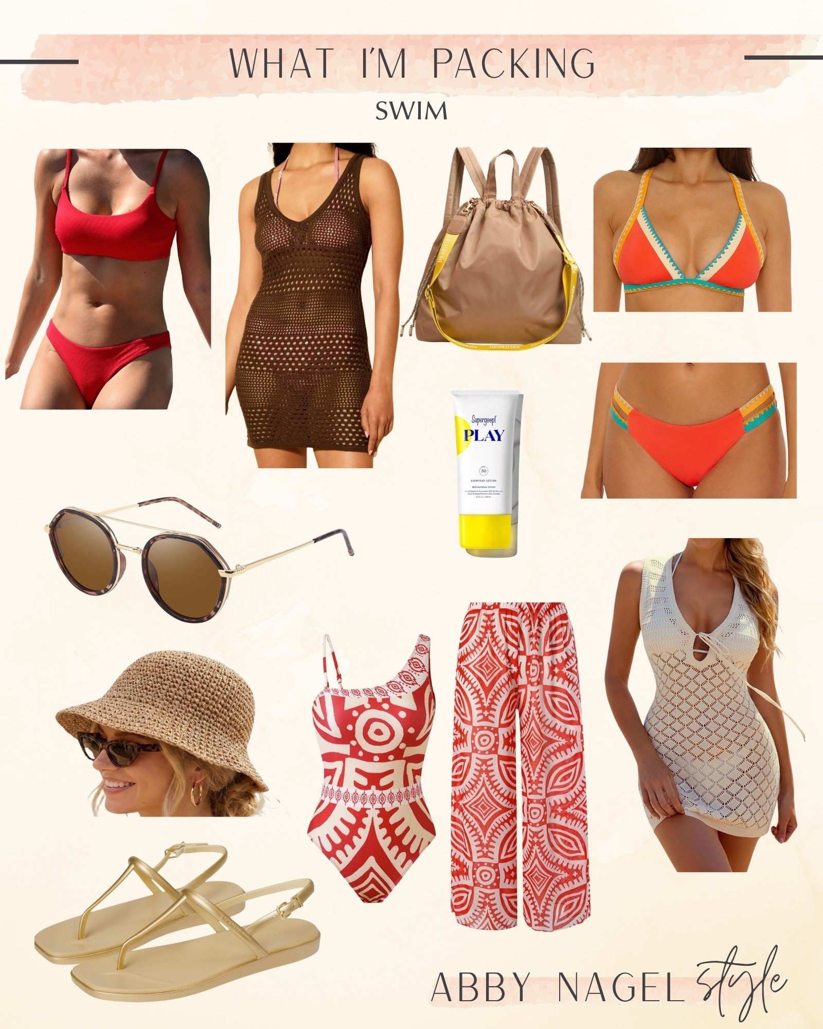 For the pool, beach, and boat days!