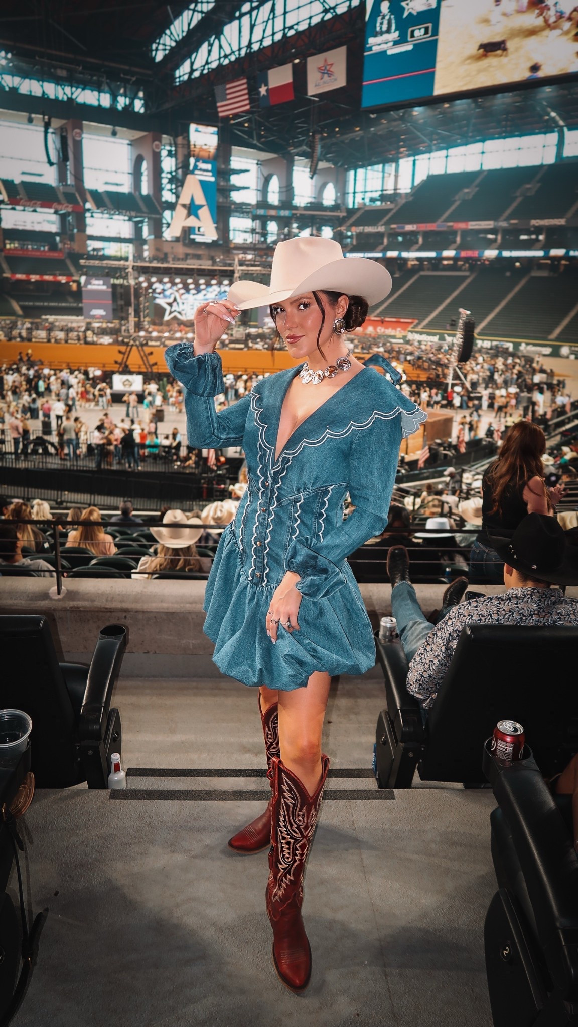 The American Rodeo! 

#rodeo #countryconcert #westernstyle 

#LTKFestival #LTKParties #LTKStyleTip
