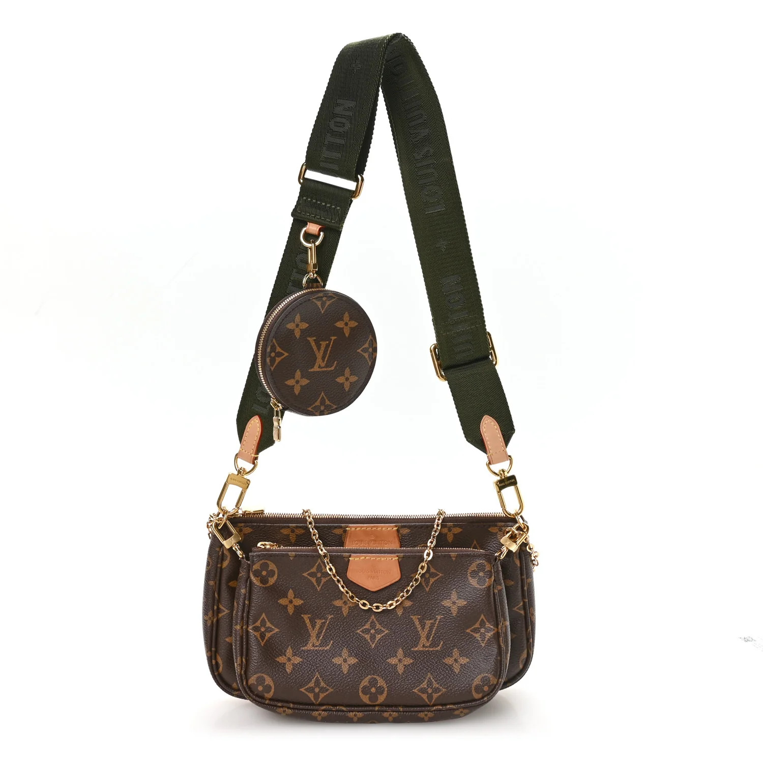 Monogram Multi Pochette Accessories Kaki | FASHIONPHILE (US)
